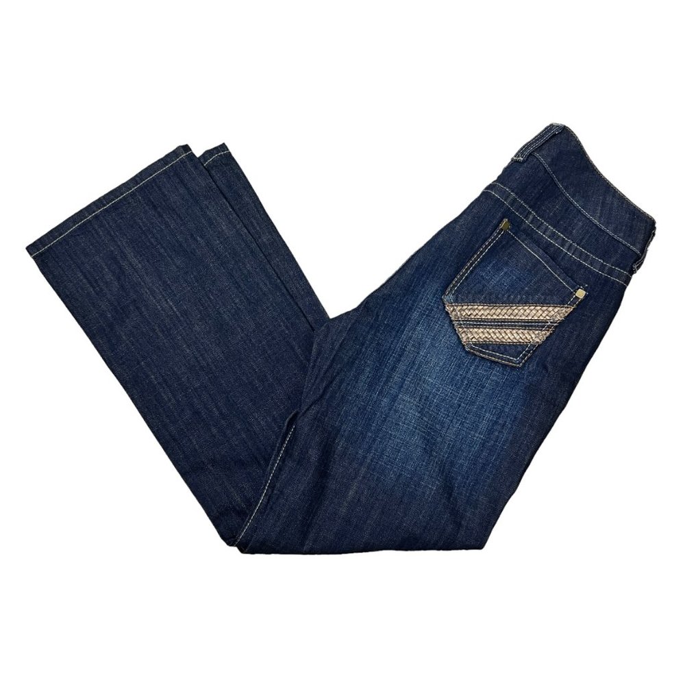 Chico’s Braided Bronze Dayton Jeans